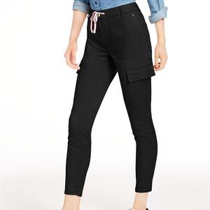 Tommy Hilfiger Women’s Black Skinny Cargo Pants Size 4